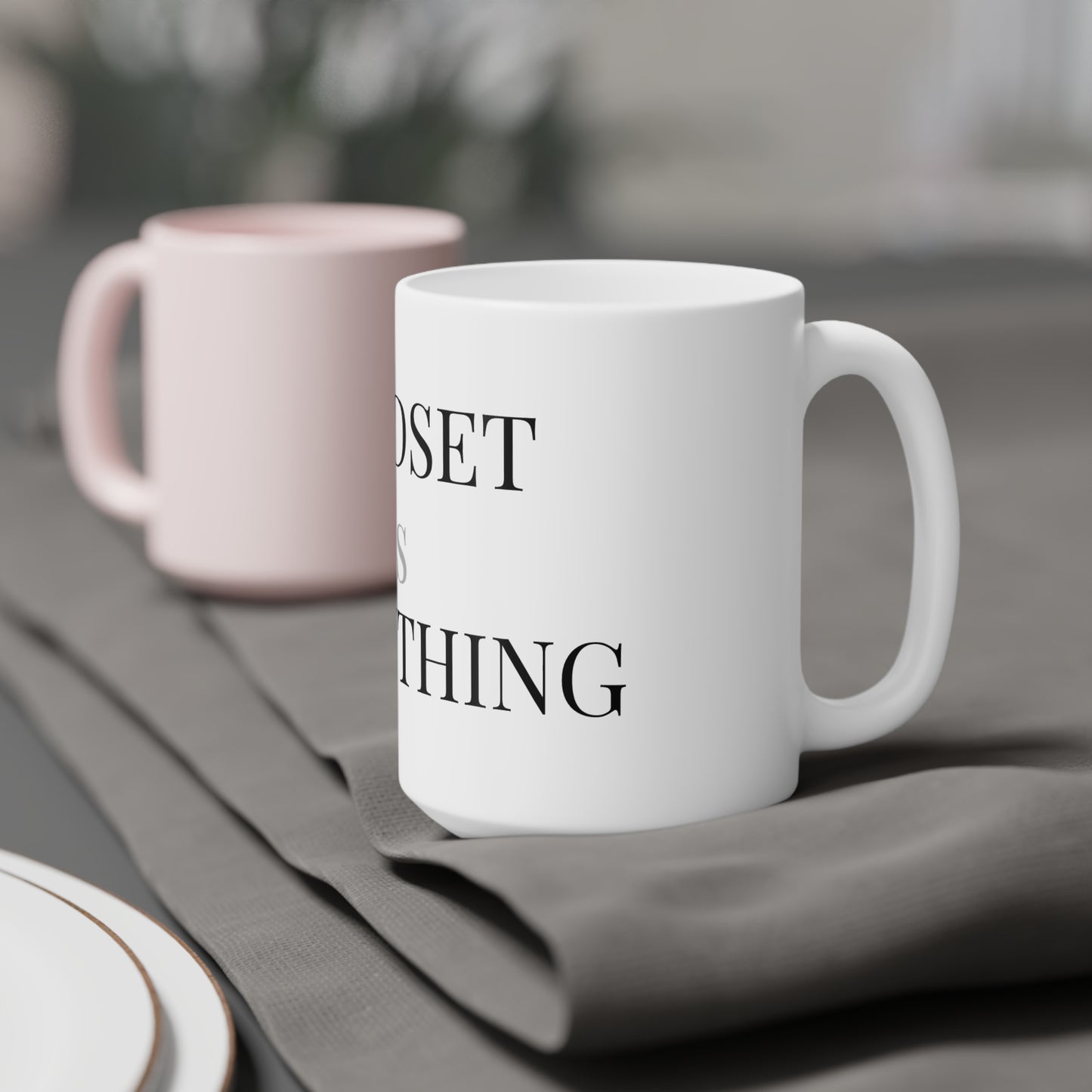 Motivational White Mug