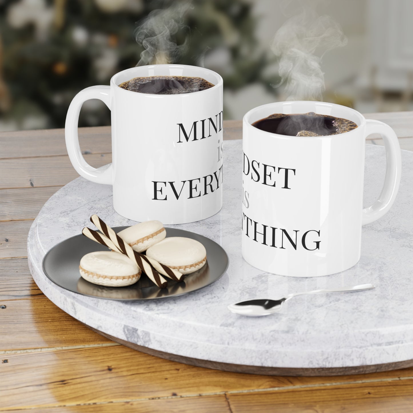 Motivational White Mug