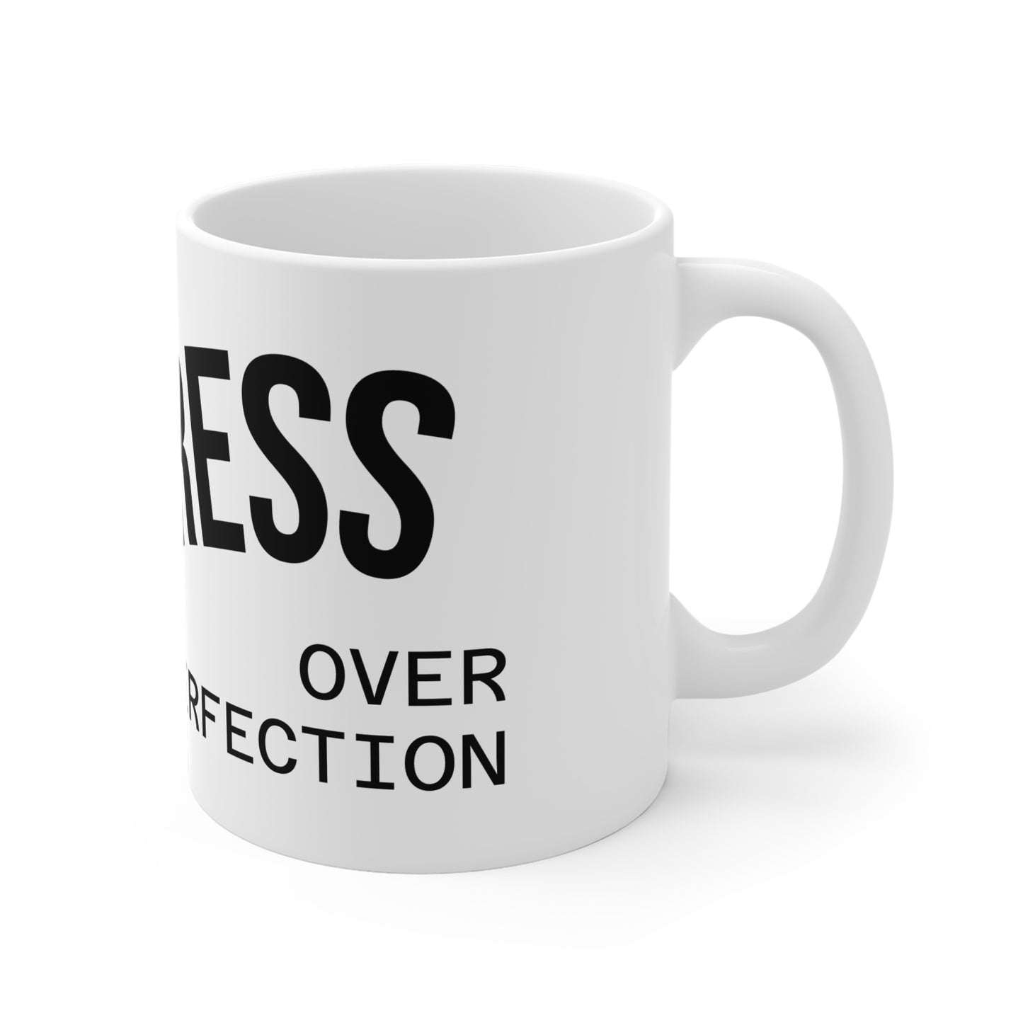 Motivational White Mug