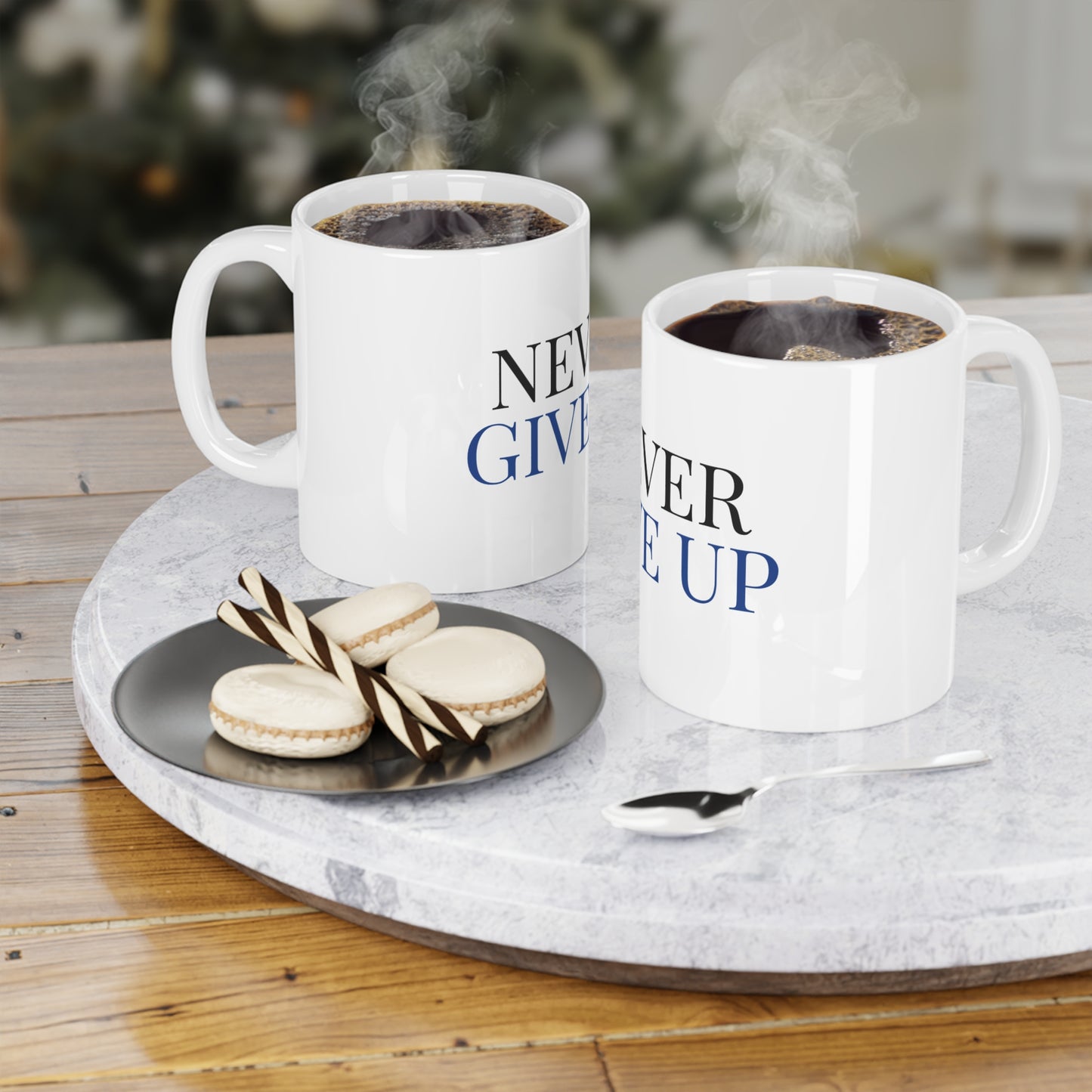 Motivational White Mug