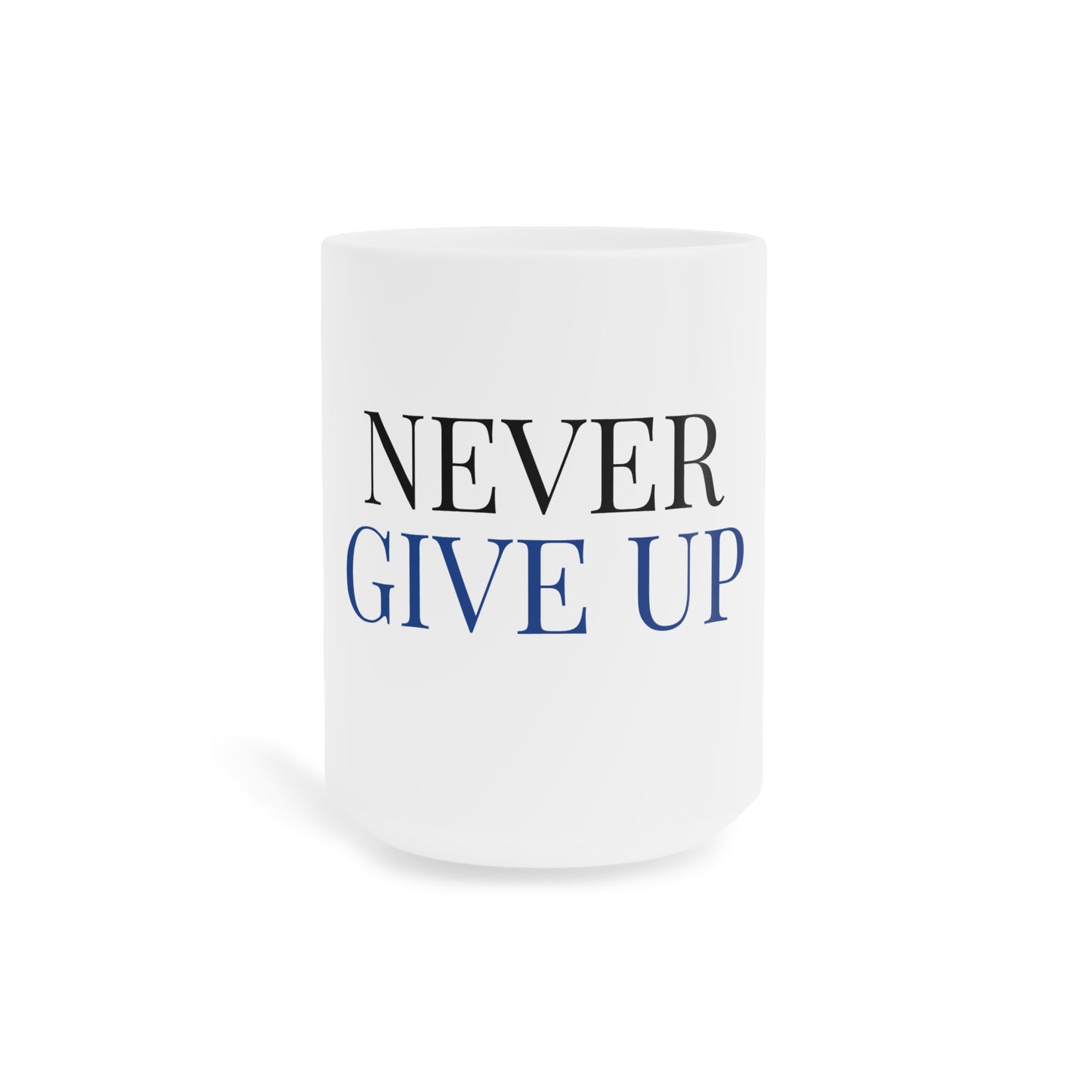 Motivational White Mug