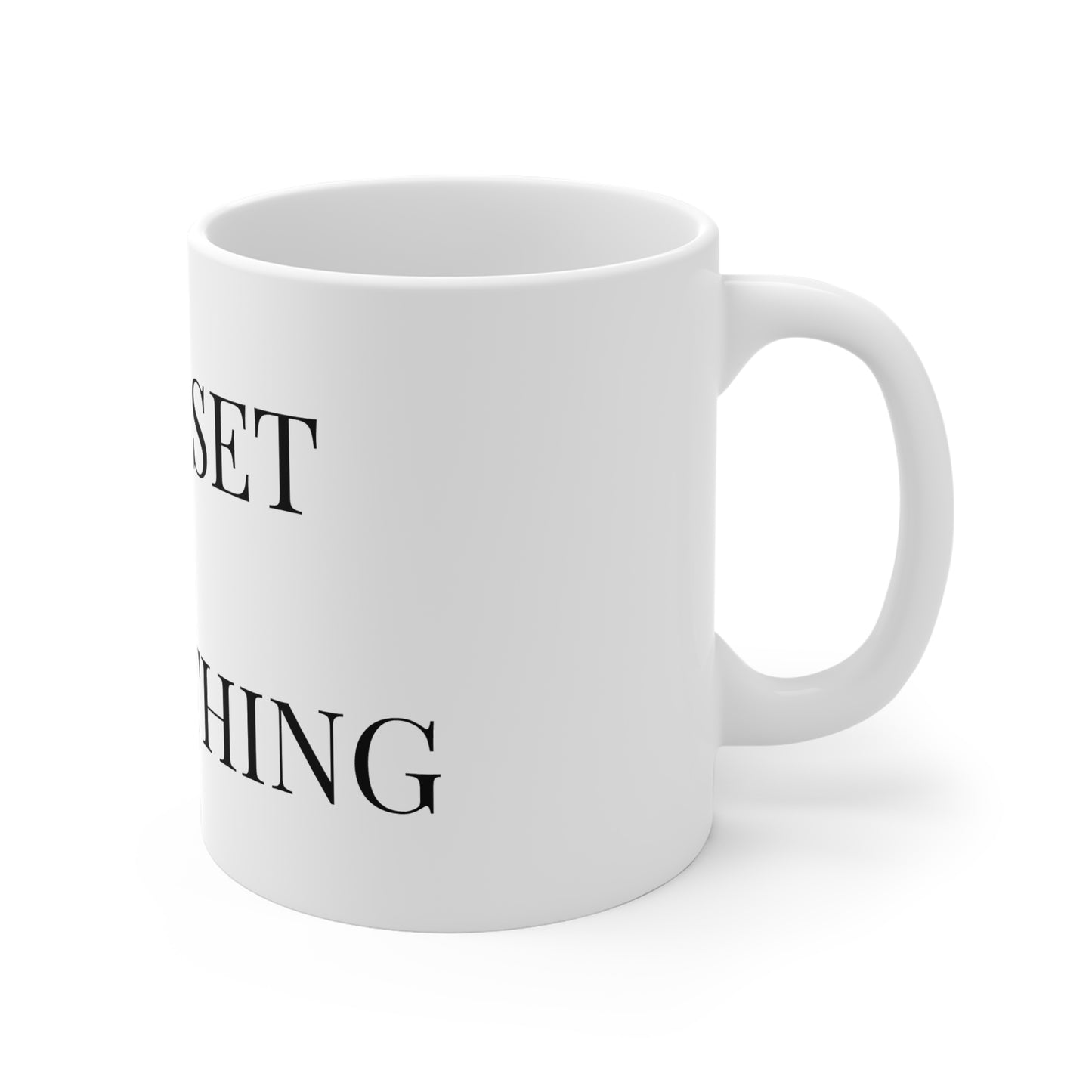 Motivational White Mug