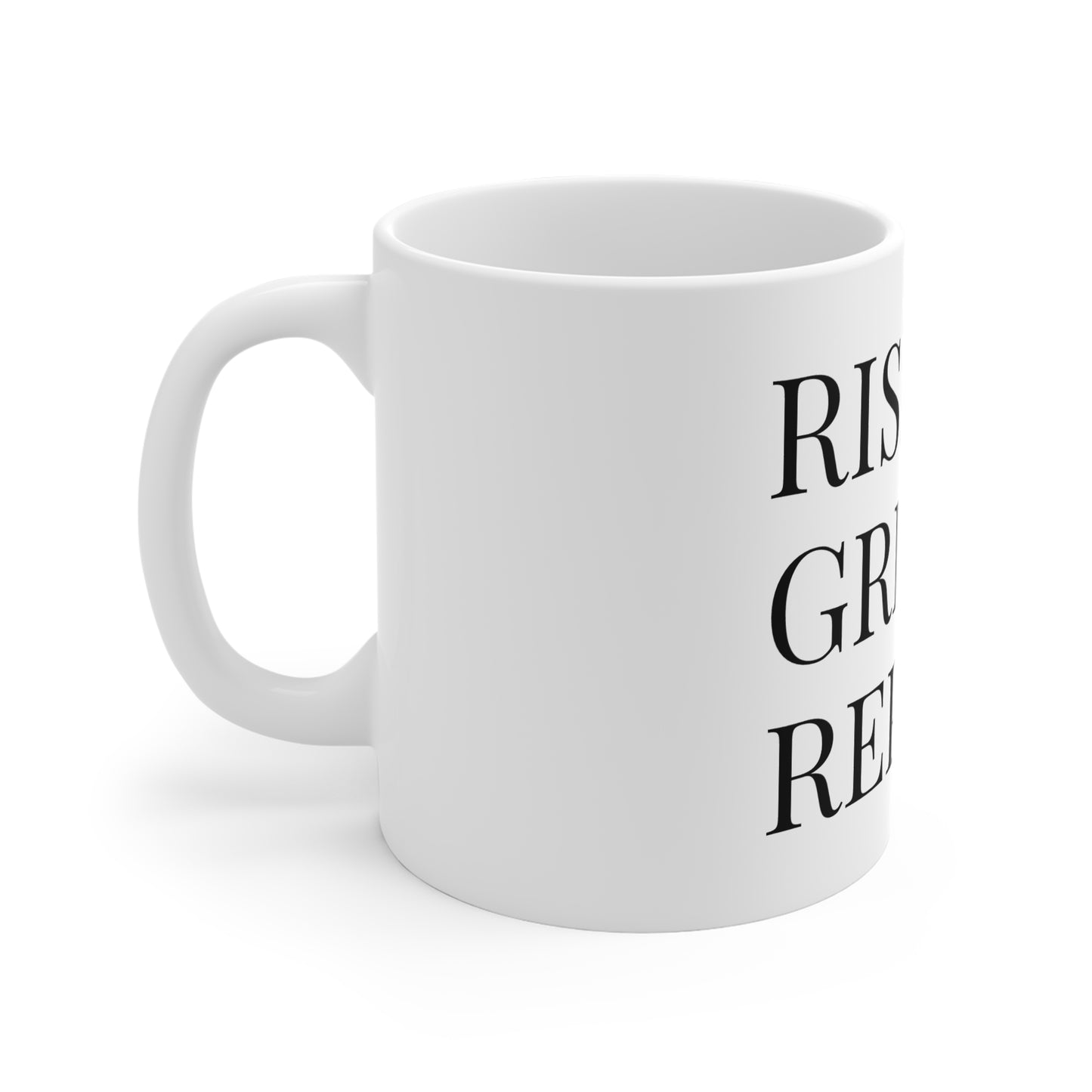 Motivational White Mug