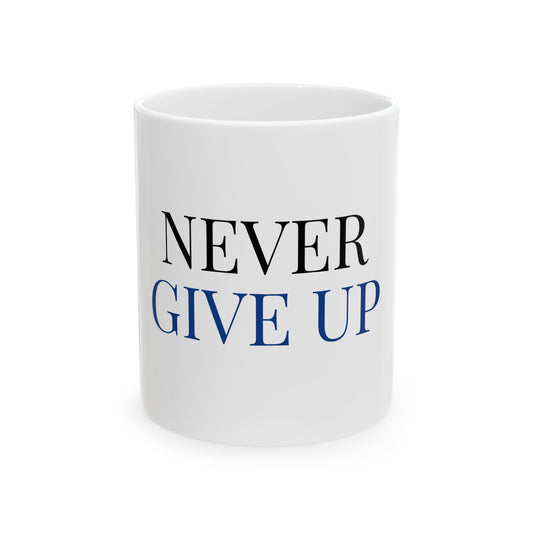Motivational White Mug