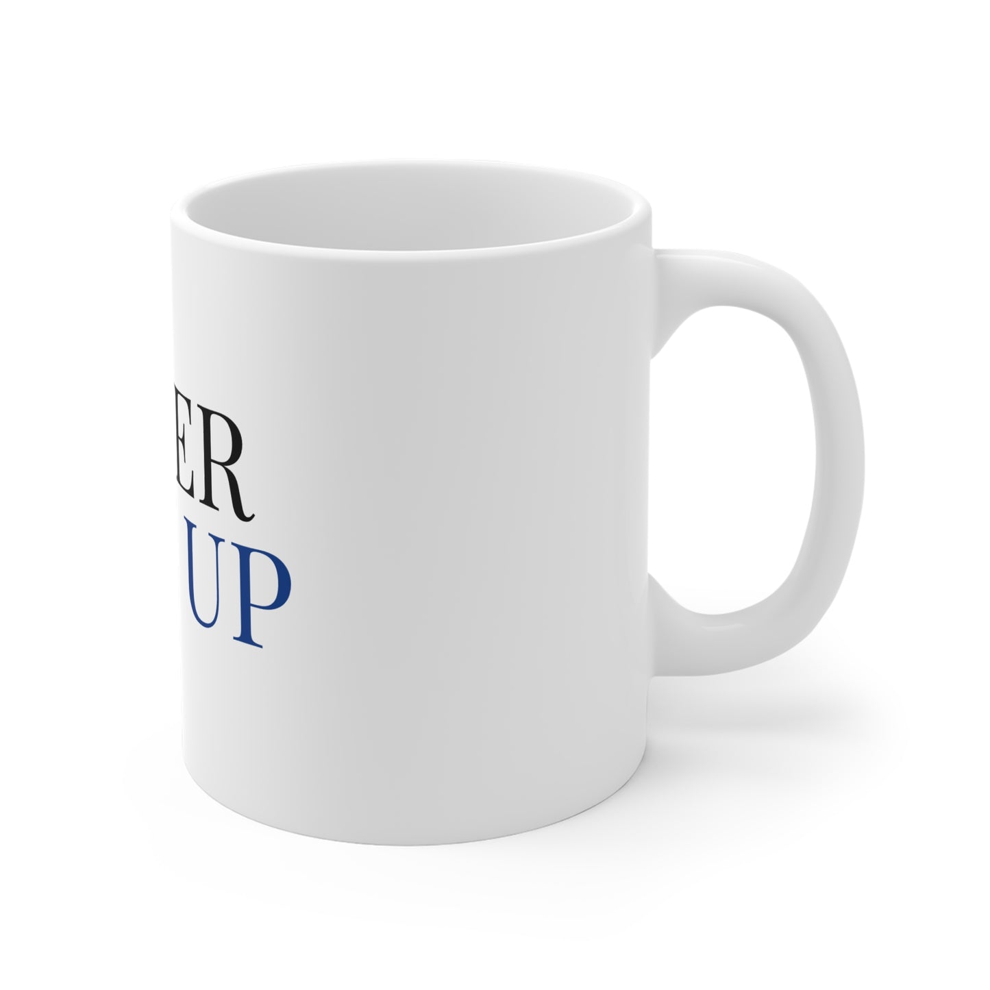 Motivational White Mug