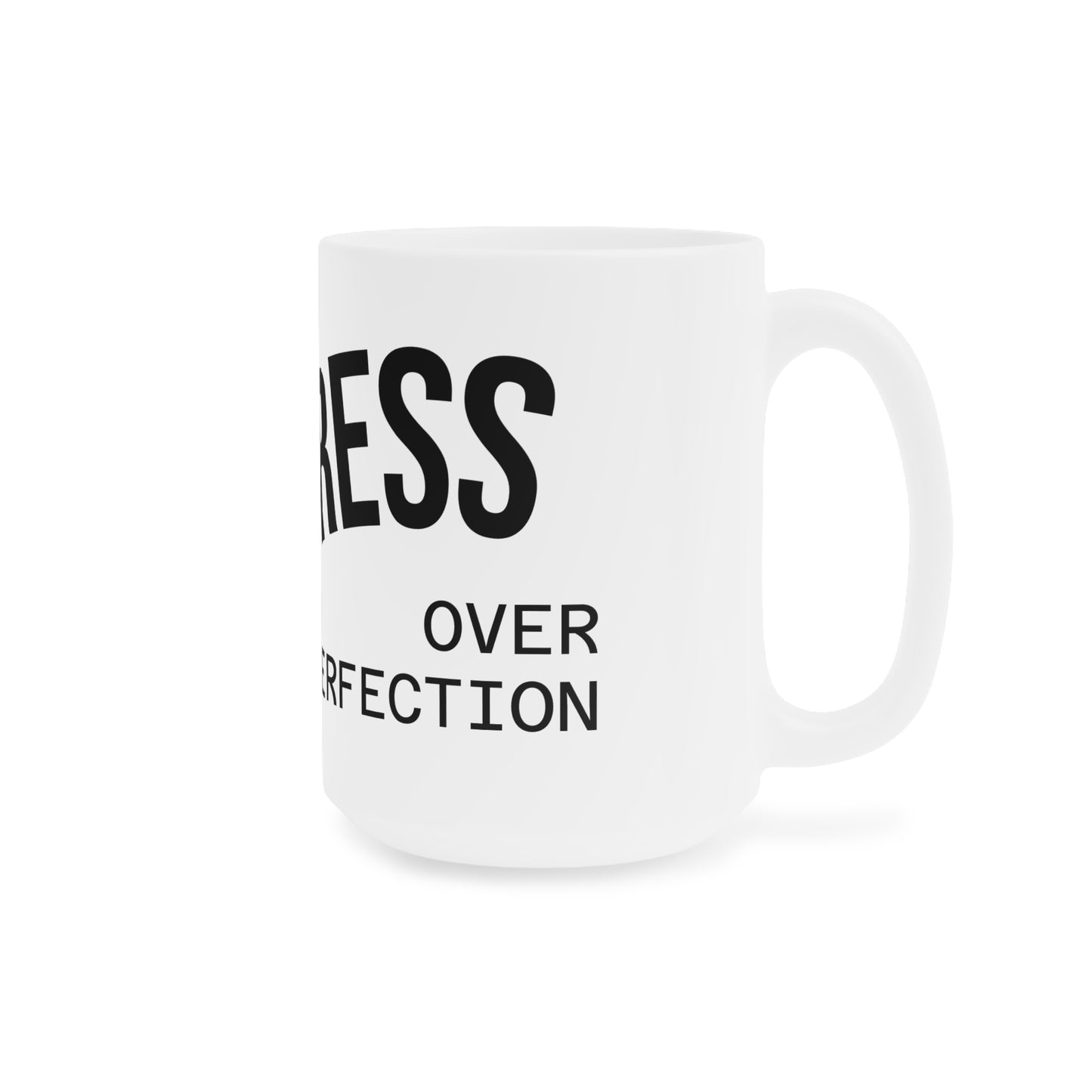 Motivational White Mug