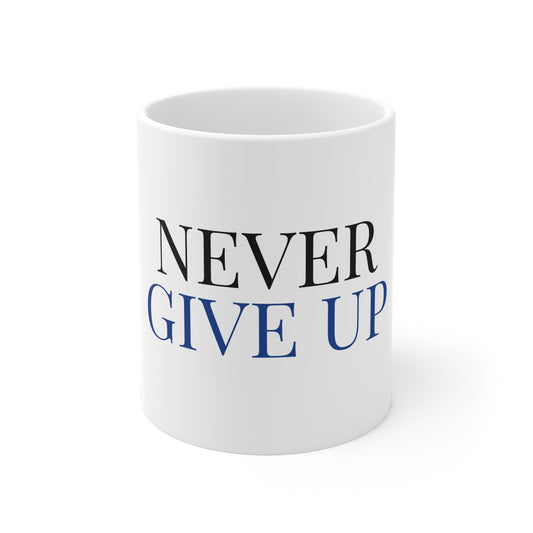 Motivational White Mug