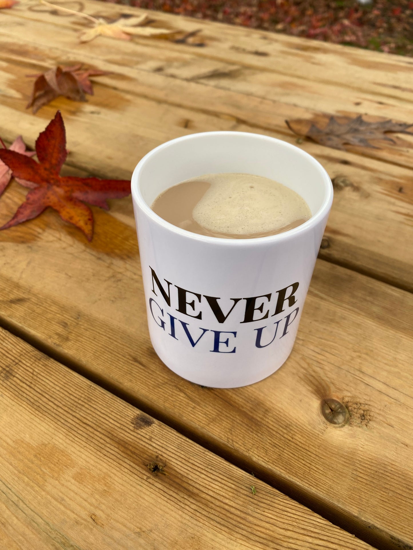 Motivational White Mug