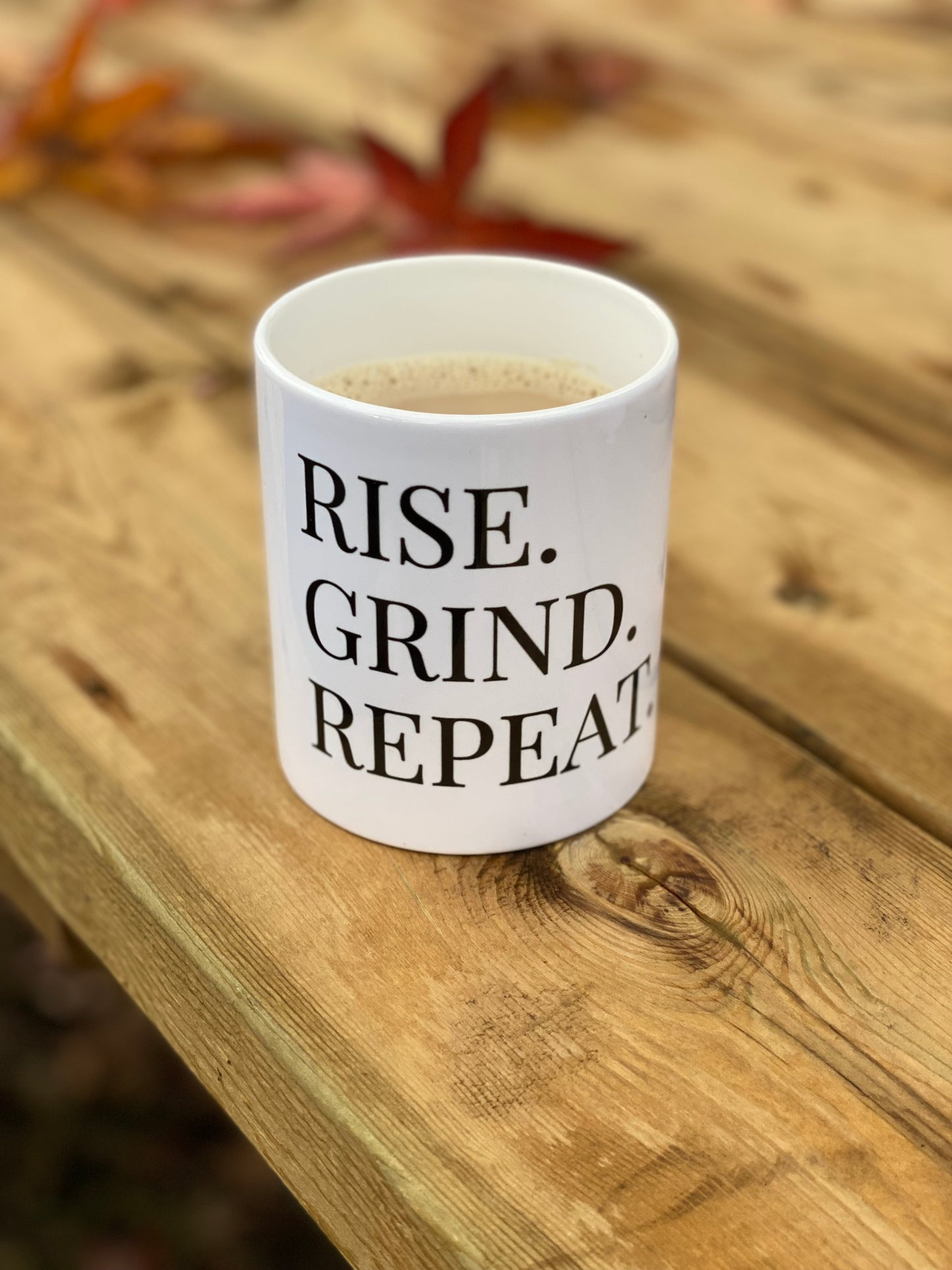 Motivational White Mug