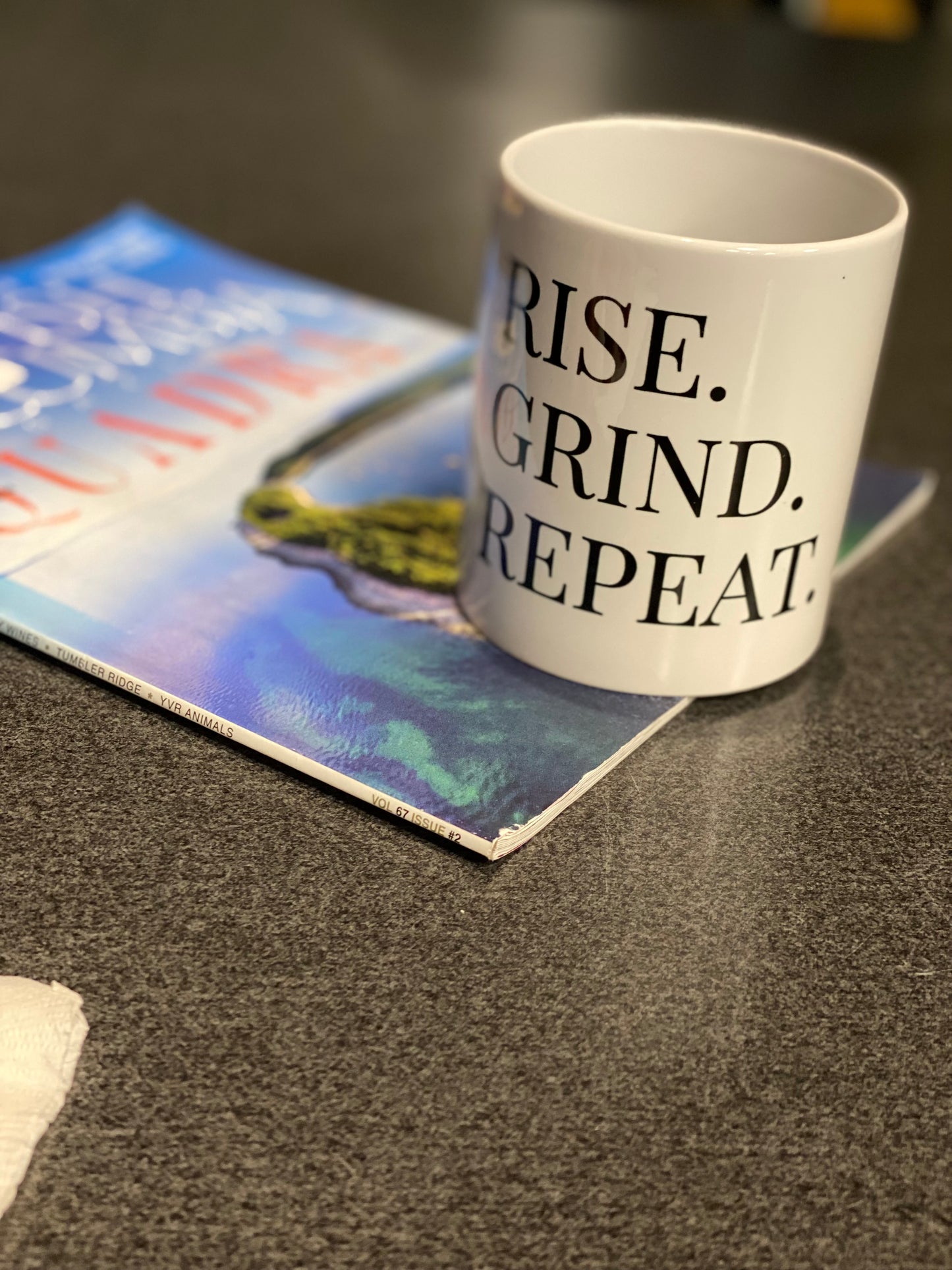 Motivational White Mug